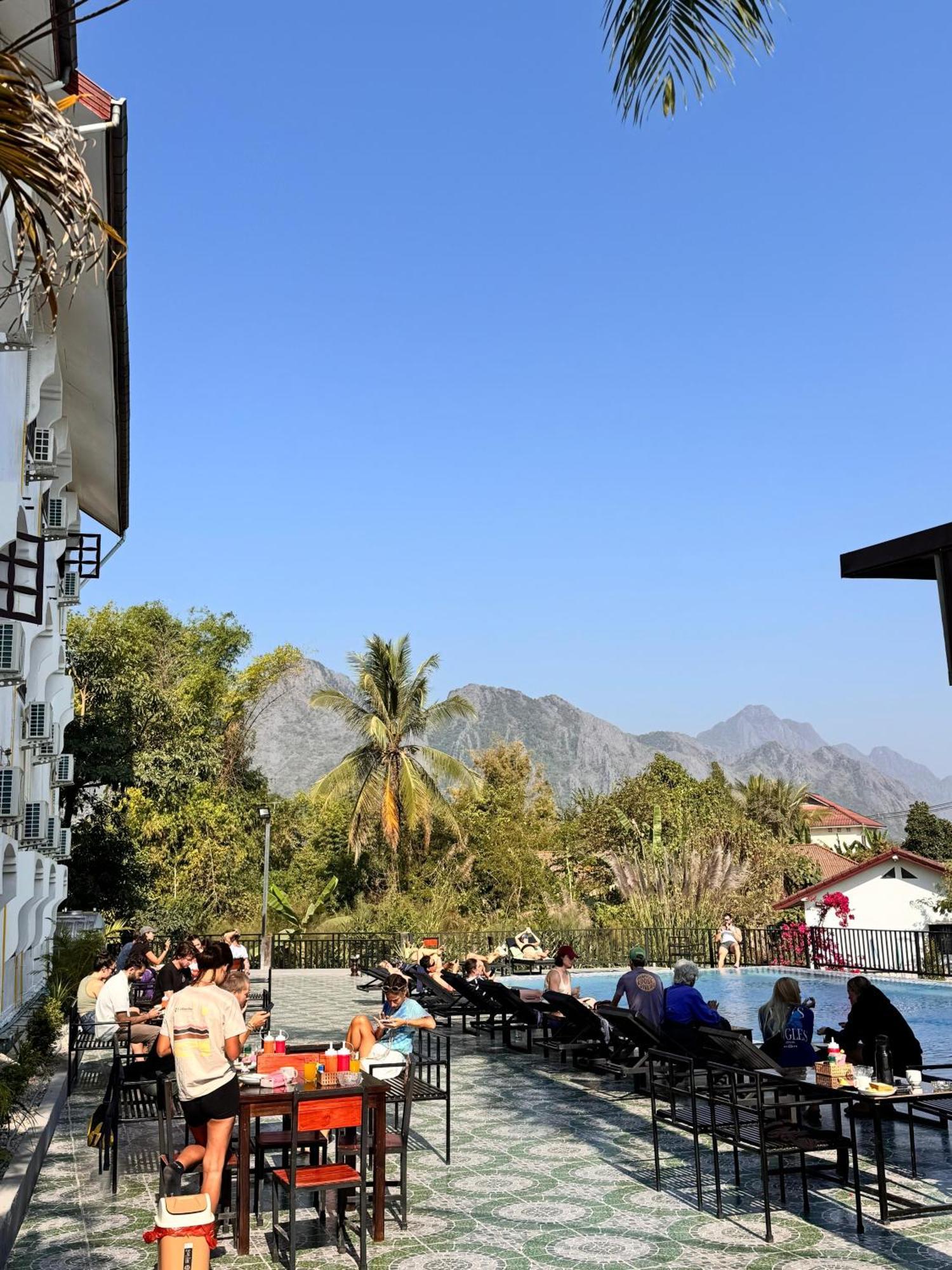 Jungle Backpackers View Hostel Vang Vieng Exterior photo