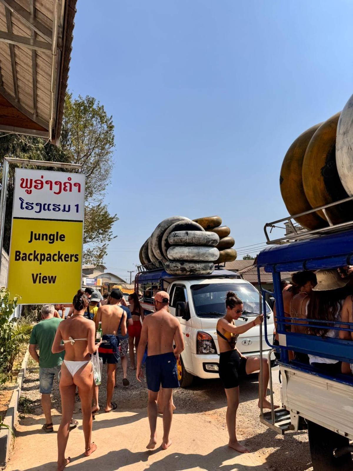 Jungle Backpackers View Hostel Vang Vieng Exterior photo