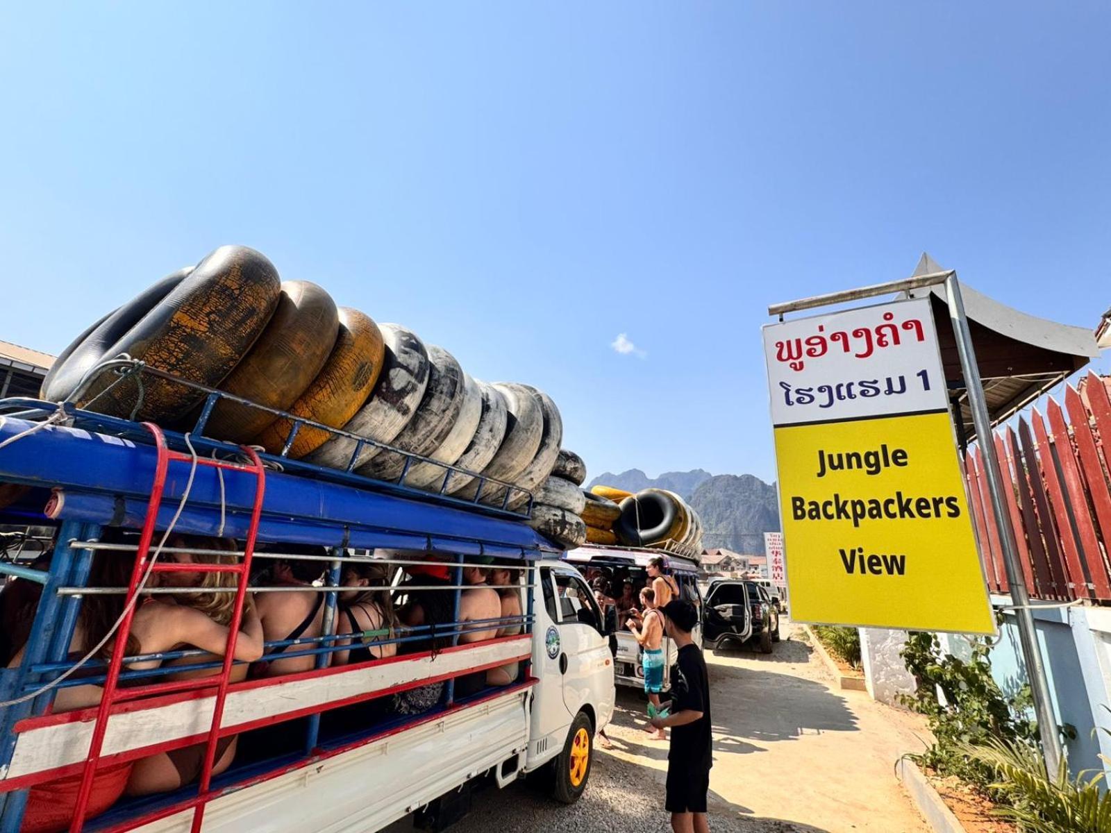 Jungle Backpackers View Hostel Vang Vieng Exterior photo