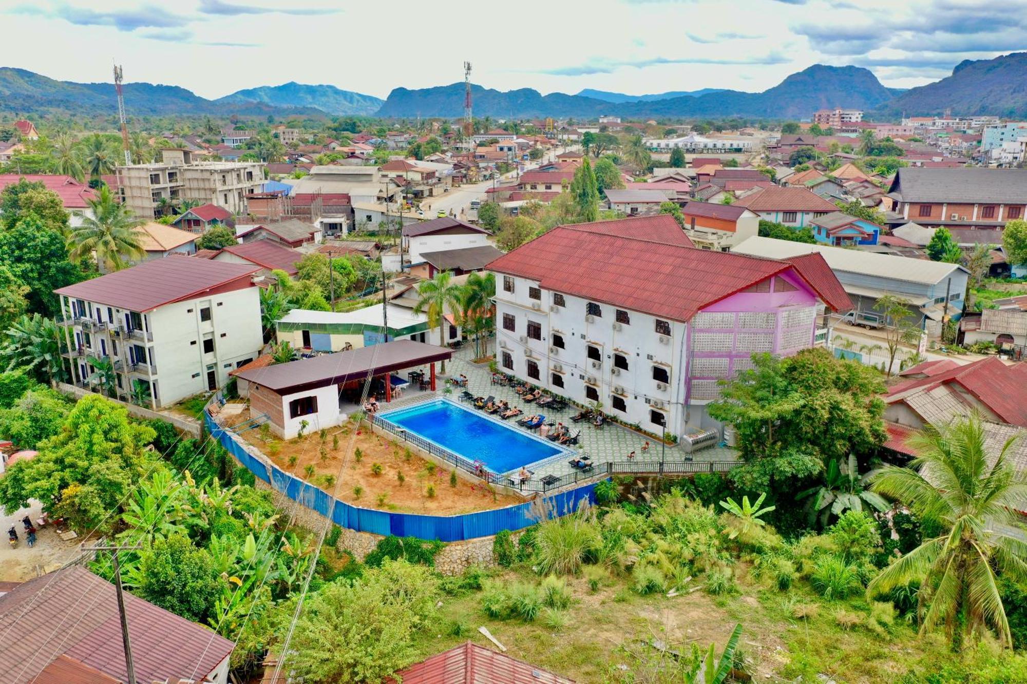Jungle Backpackers View Hostel Vang Vieng Exterior photo
